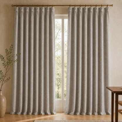 Varen Textured Linen Blend Curtains