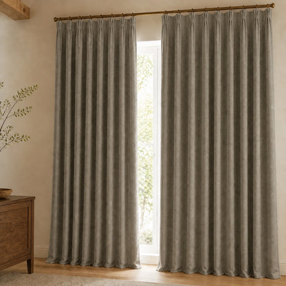 Varen Textured Linen Blend Curtains