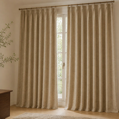 Varen Textured Linen Blend Curtains