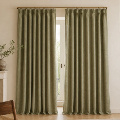 Varen Textured Linen Blend Curtains