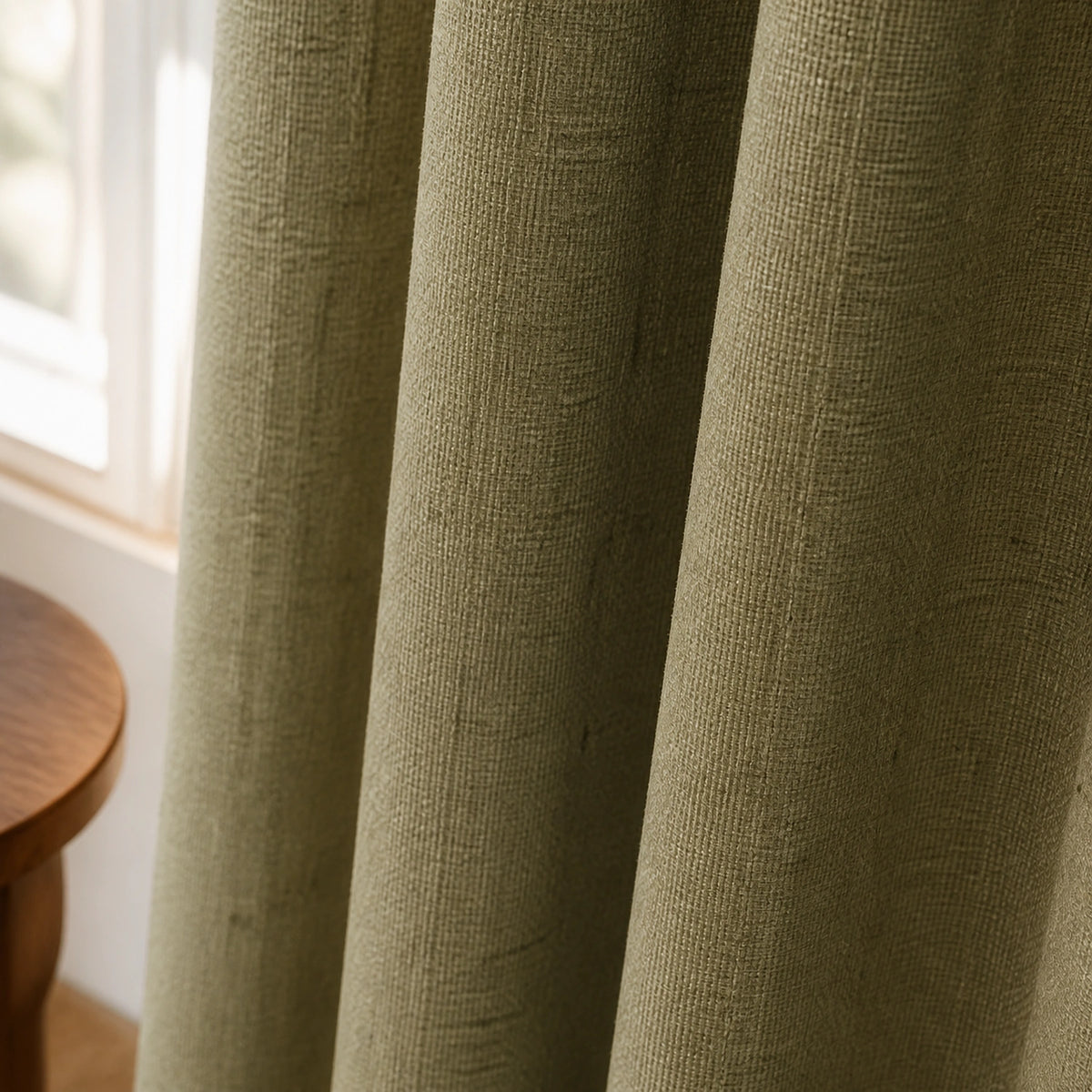 Varen Textured Linen Blend Curtains