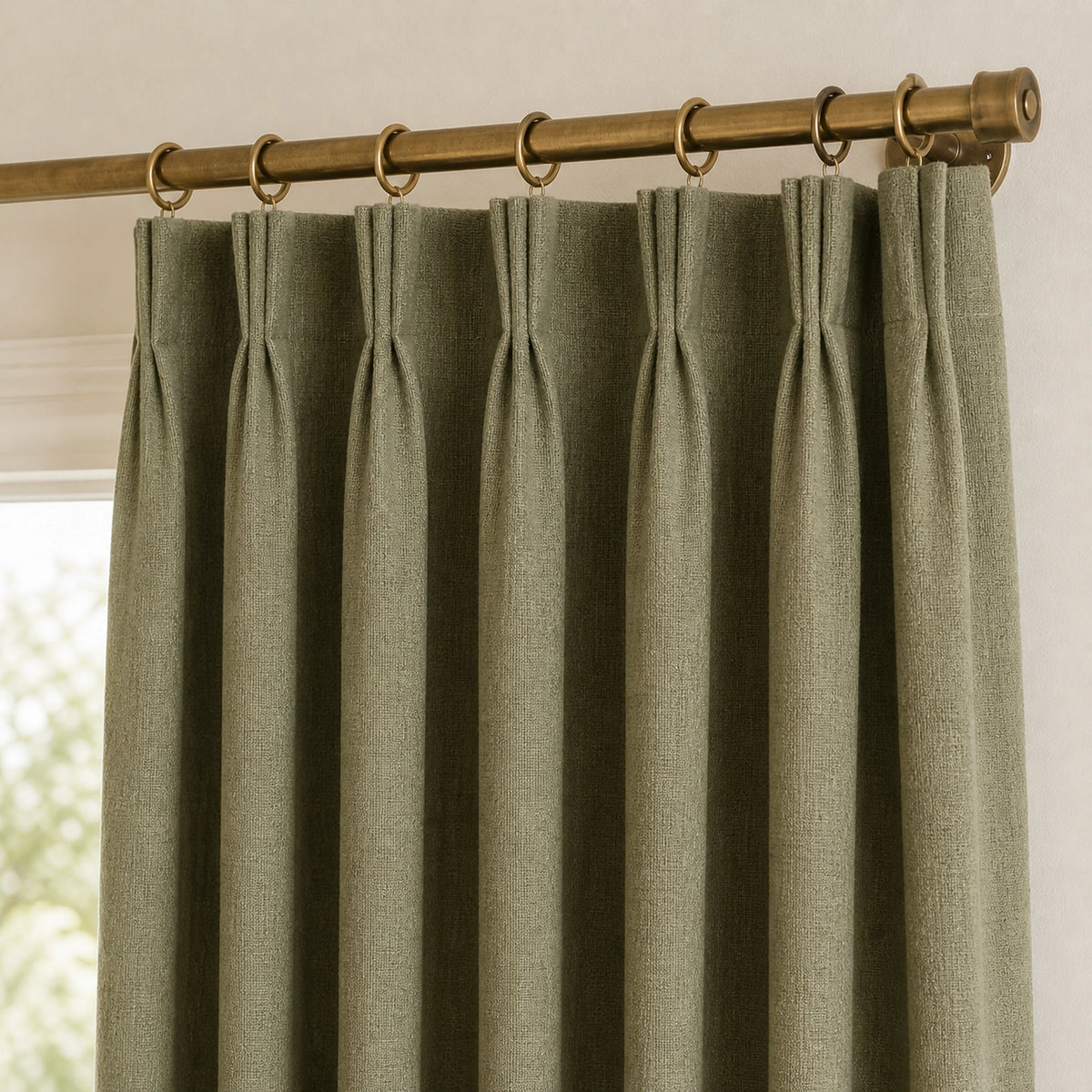 Varen Textured Linen Blend Curtains