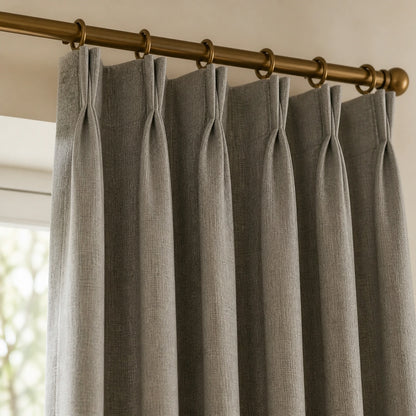 Varen Textured Linen Blend Curtains