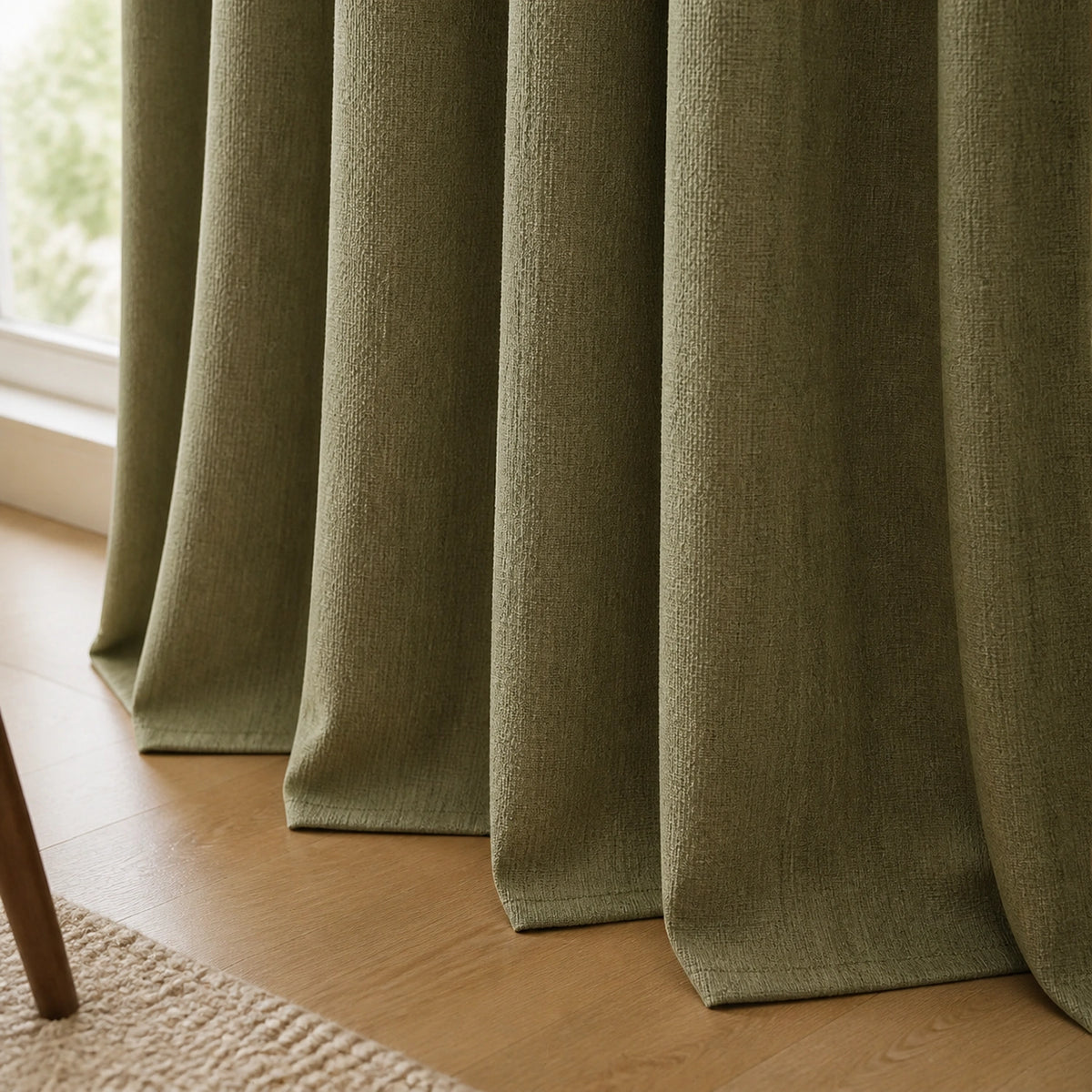 Varen Textured Linen Blend Curtains