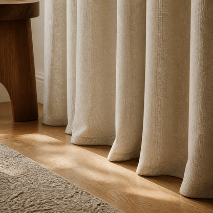 Varen Textured Linen Blend Curtains