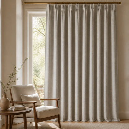 Varen Textured Linen Blend Curtains