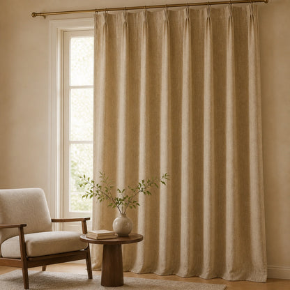 Varen Textured Linen Blend Curtains