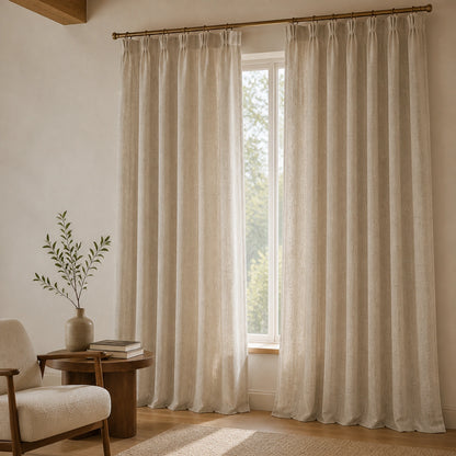 Varen Textured Linen Blend Curtains