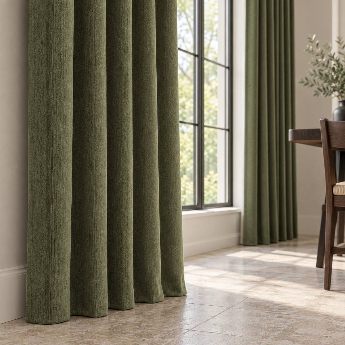 Marlow Chenille Blackout Curtain