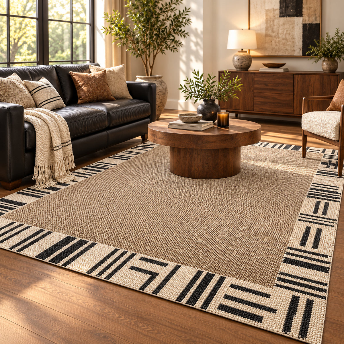 Paris Textured New Zealand Wool Blend Area Rug